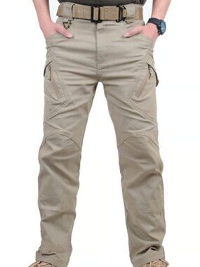 Men's Cargo Cotton Outdoor Tactical Pants, size 40